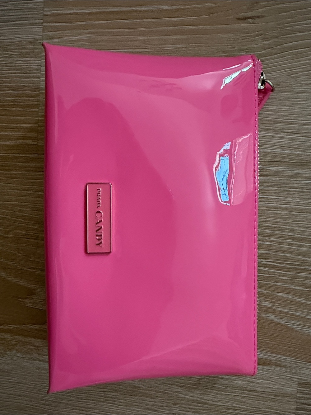 PRADA Candy Pink Makeup Pouch